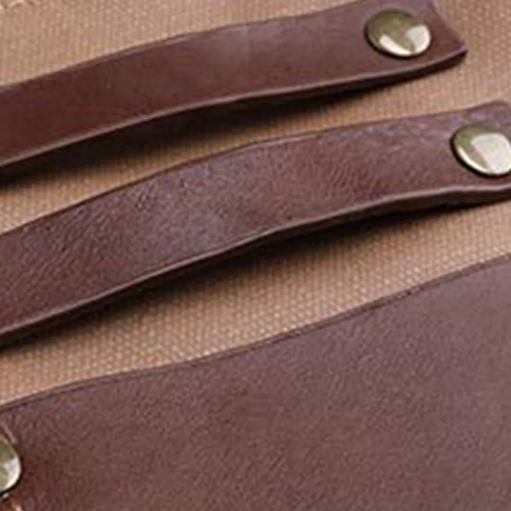 Retro Adjustable Unisex Canvas Apron Waterproof Durable Kitchen Working Supply Kitchen accessories