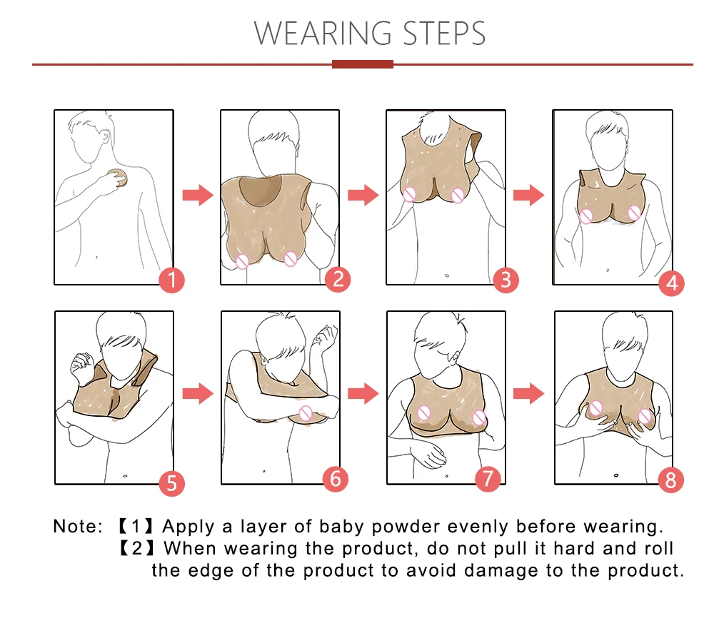D cup Food grade silicone lifelike breast forms crossdresser cosplay fake boobs Artificial realistic breast for woman mastectomy (11)