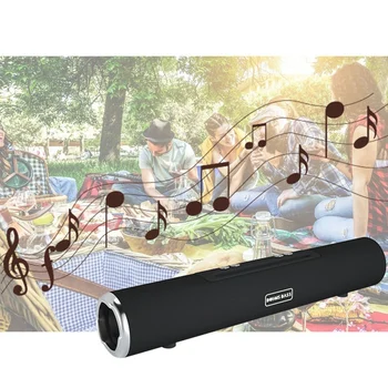 

Booms Bass L6 Portable Wireless Bluetooth Speaker Soundbar Super Bass Stereo Subwoofer Loudspeaker Boombox Soundbox