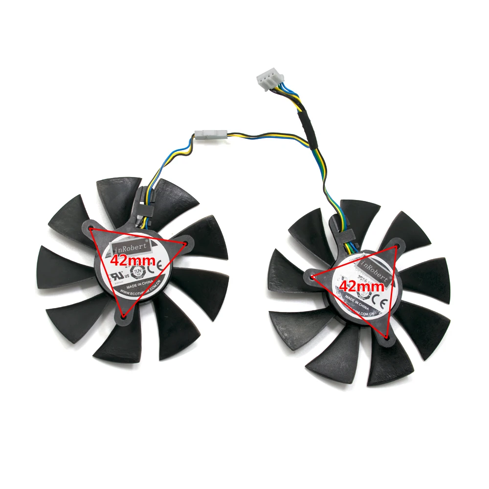 Вентилятор GA91S2H GFY09010E12SPA для замены видеокарты ZOTAC AMP 1060 6 ГБ GTX