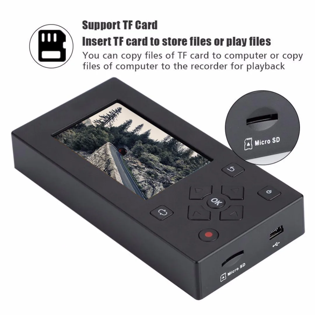 MAYITR VHS/ Camcorder Tapes to Digital USB/TF AV Recorder Multifunctional Audio Video Convert Converter for CD DVD Cassette
MAYITR VHS/ Camcorder Tapes to Digital USB/TF AV Recorder Multifunctional Audio Video Convert Converter for CD DVD Cassette