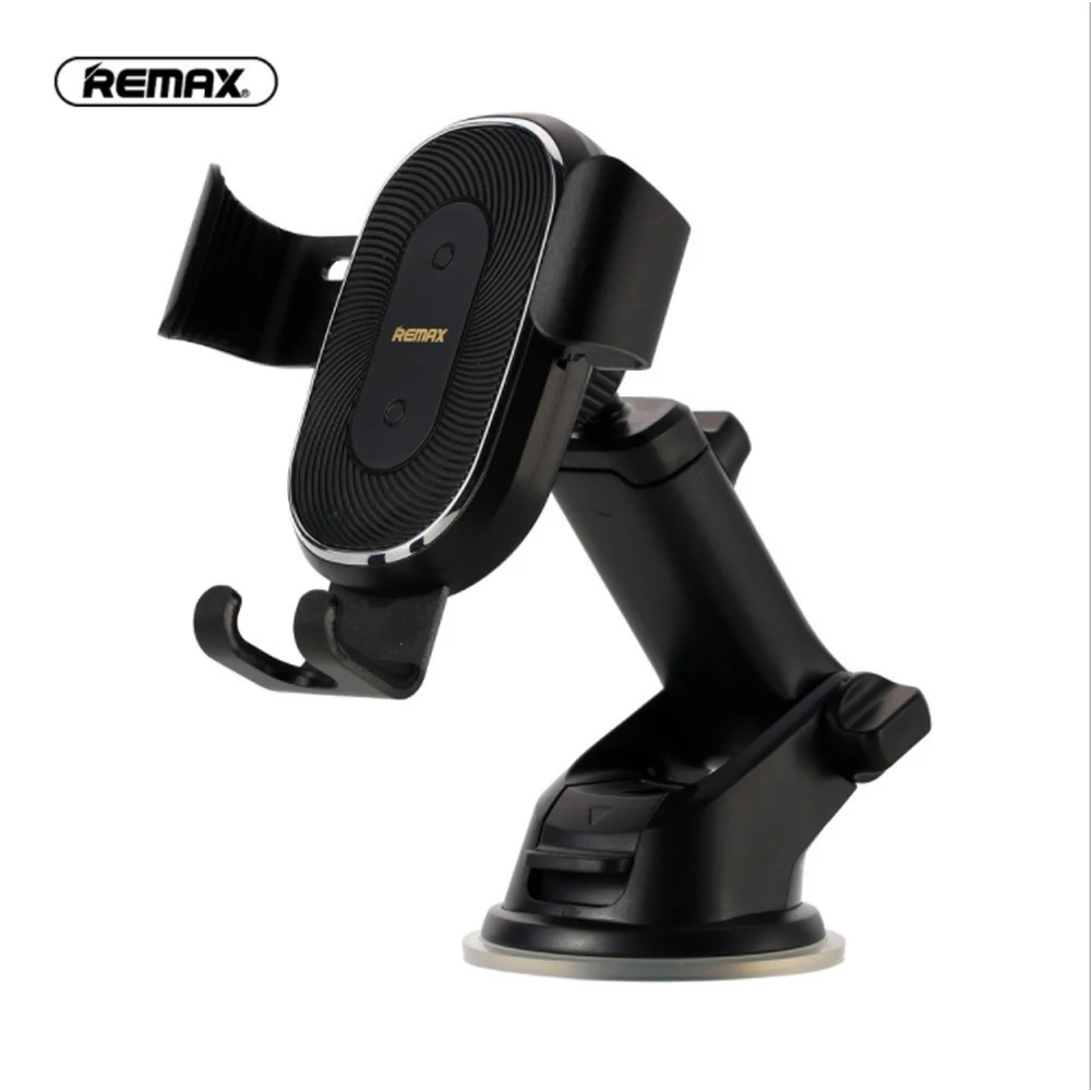 

REMAX 10W Qi wireless fast charging gravity automatic lock ventilation car phone holder for iPhone Xiaomi huawei VIVO