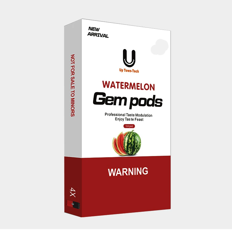 

4Pcs Vape Pods 1.0ml Capacity Cartridge Pod 1.4ohm Coil Resistance Refillable Pod for Juul e-Cigarettes Starter Kit