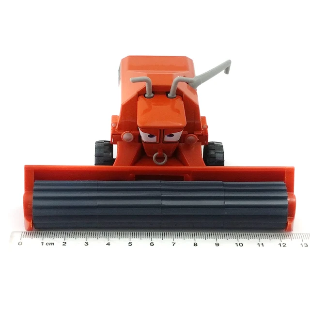 Disney Pixar Cars Harvester Lightning Frank 1:55 Metal Diecast Vehicle Educational Model Car Boys Toy Children Birthday Gifts 2
