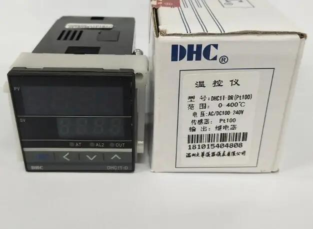 Regulador de Controle Wenzhou Dahua Temperatura Inteligente Dc100-240v Genuíno Dhc1t-dr Pt100