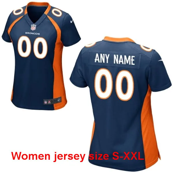 A+ good feedback Personalized stitched Denver s Customized Any Name And Number Men Women youth kids Jersey - Цвет: 4