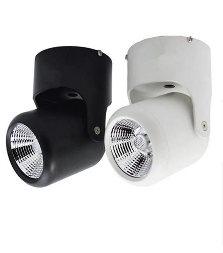 

LED Track Lamp 7W10W12W Clothing Store LED Track Spotlight Showcase Exhibition Hall Cob Concentrating Guide Rail Spotlight