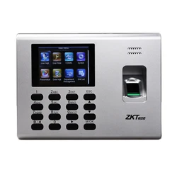ZKTeco K40 batterie intégrée, Terminal de présence de temps, contrôle d'accès Simple, empreinte biométrique multi langues 