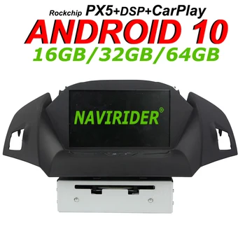 

Navirider GPS navigation For Ford KUGA II C-MAX full touch screen Car android 10 8core 64gb rom radio bluetooth player stereo