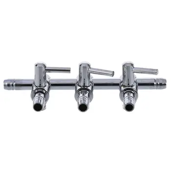 

New Air Flow Control Distributor Aquarium Lever Pump Valve