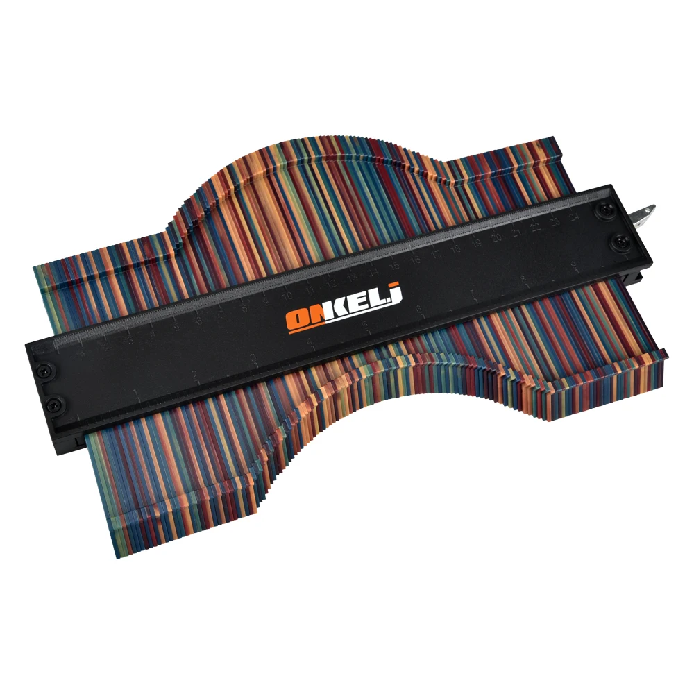 Jauge De Profil De Contour Shinwa 150 Mm - Broches Acier Inoxydable, Précision Japonaise, Made In Japan