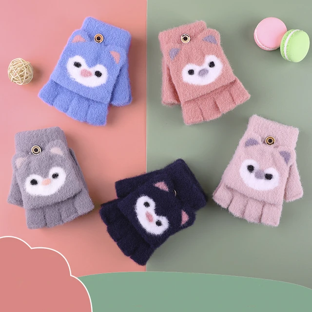 guantes niña guantes invierno manoplas bebe manoplas carro bebe guantes  niña invierno comunion niña guantes sin dedos guantes bebe 1 año -  AliExpress