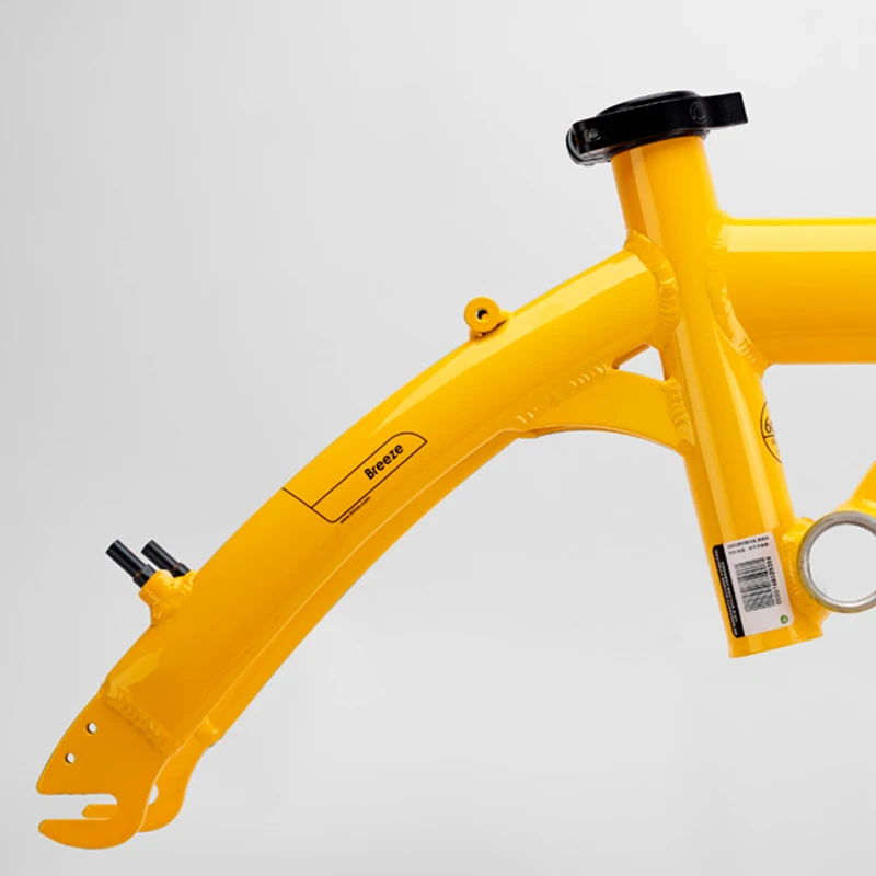Fnhon-breeze alloy 6061折りたたみ自転車フレーム,14 