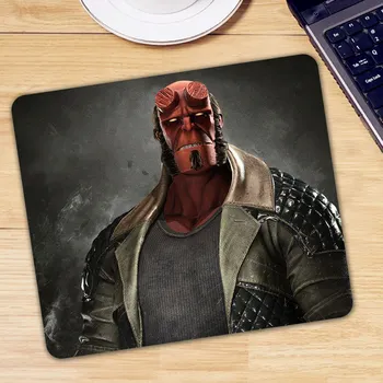 

Hellboy Rectangle Computer Pc Game Mousepad Natural Rubber Mouse Pad Gaming Gamer Carpet Desk Keyboard Gamer Mice Mause Mat