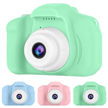 

Kids Camera 13MP Lens 2inch HD Screen Mini Digital Camera USB Rechargeable With 32G Memory Card For Childrens Boys Girls​​ Gift