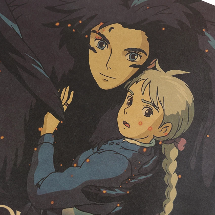TIE LER мультфильм аниме ностальгия крафт бумага постер для бара/Кафе Ретро
