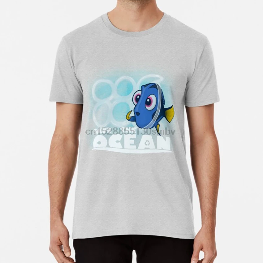 nemo recycle save earth dory T shirt finding Save The Ocean the ocean recycling conservation day 2017 mother | Мужская одежда
