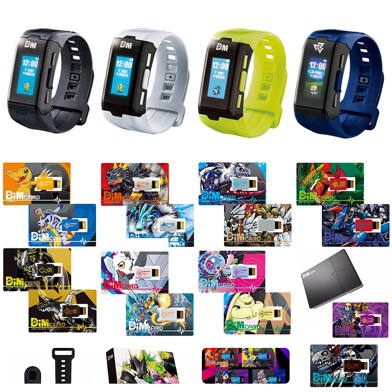 Digimon Vital Bracelet Ghost Game Vital Bracelet Dim Cards Bandai