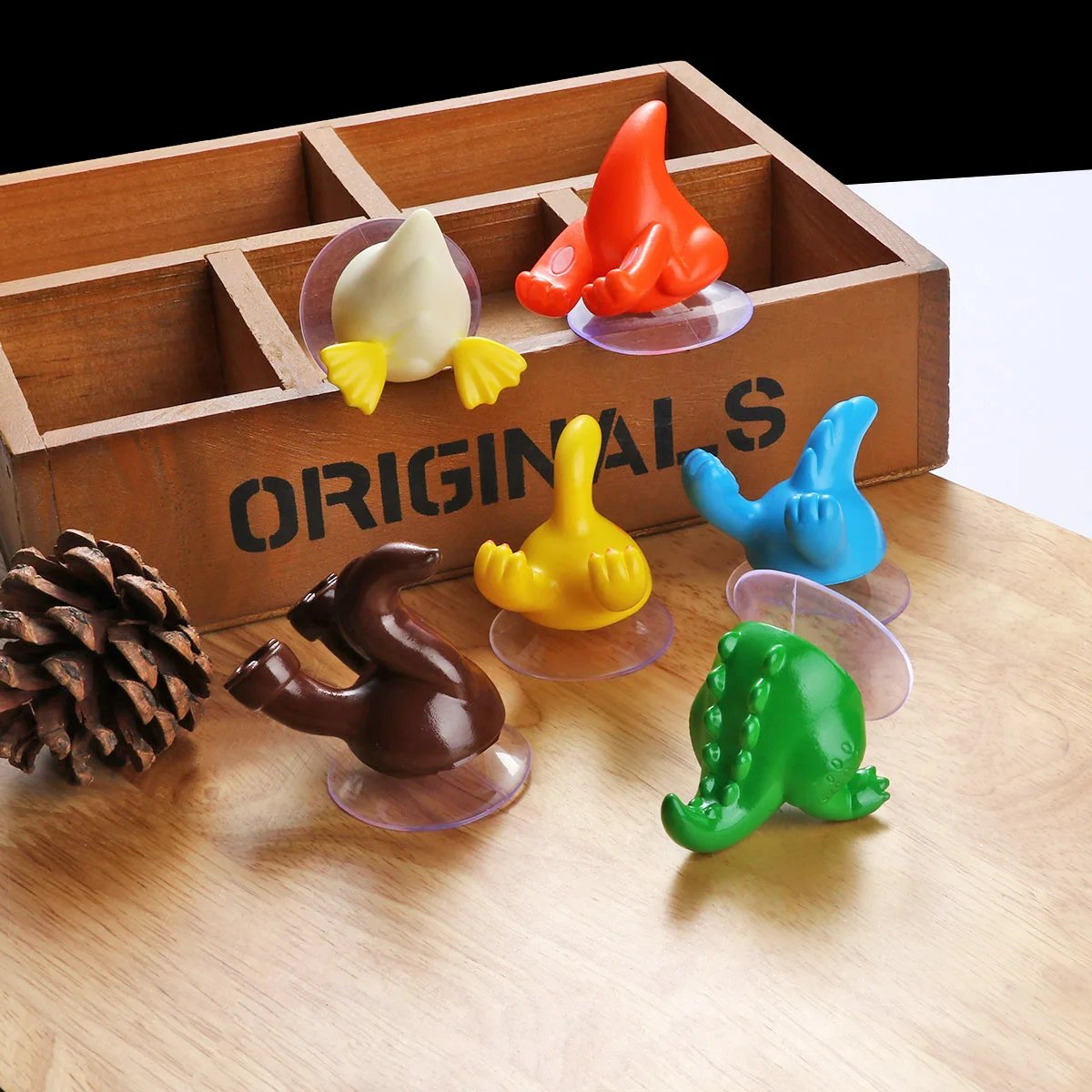 

Fashion Animal Tail Hook Hat Coat Pet Hanger Key Holder Wall Organizer r Waterproof Creative Wall Mounted Strong Adhesive Hook