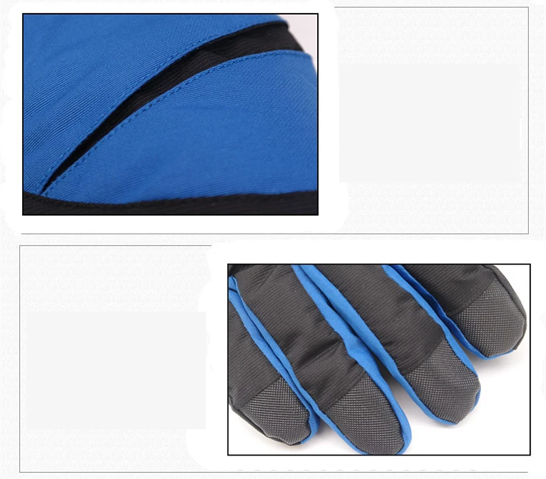 Зимние мужские лыжные перчатки водонепроницаемые для спорта на открытом воздухе сноуборд теплые митенки Зимние перчатки для катания на лыжах Зимние перчатки