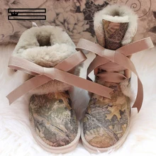 Г., новые модные зимние ботинки из натуральной яловой кожи г. Классические женские высокие ботинки в австралийском стиле теплая зимняя обувь для женщин