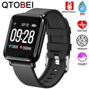 

2020 Smart Watch Men Women 1.3'' Screen Electronic Fitness Tracker Ip67 Waterproof Smartwatch Blood Pressure Heart Rate Monitor