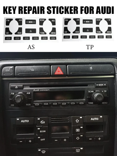 Für Audi A4 B6 B7/ A6/ A2 Und A3 8L/P Radio Stereo Getragen