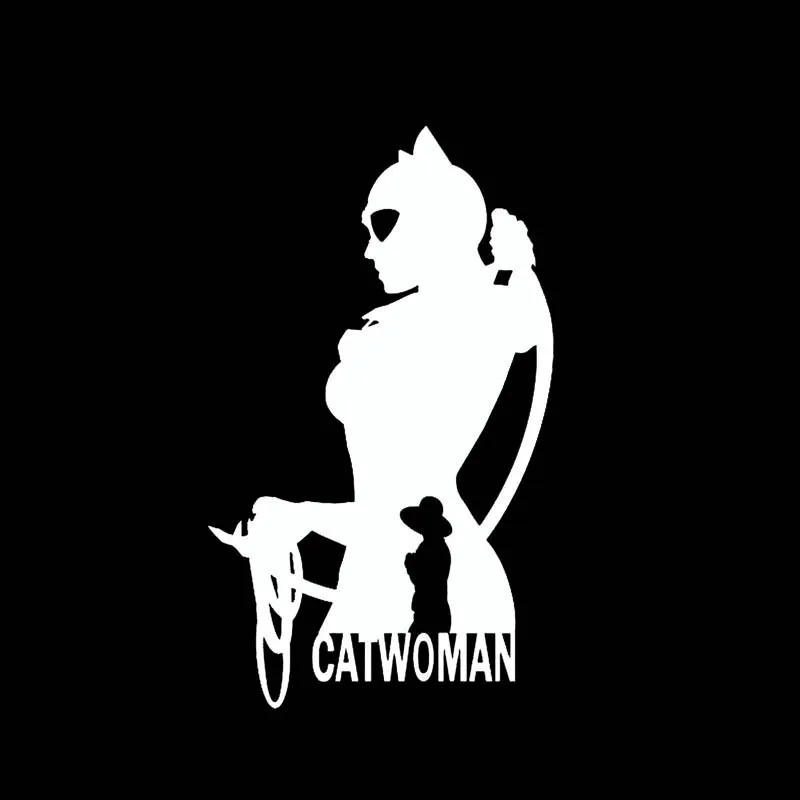 DAWASARU Mystery Catwoman в темноте Автомобильная Наклейка Виниловая наклейка