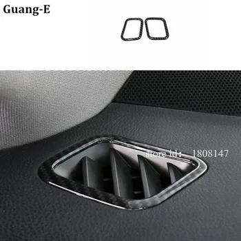 

Car Detector Trim ABS Silver Front Triangle Upper Air Conditioning Outlet Vent 2pcs For Toyota Highlander 2015 2016 2017