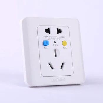 

Intelligent five hole anti leakage socket wall socket air conditioning water heater appliance anti leakage socket