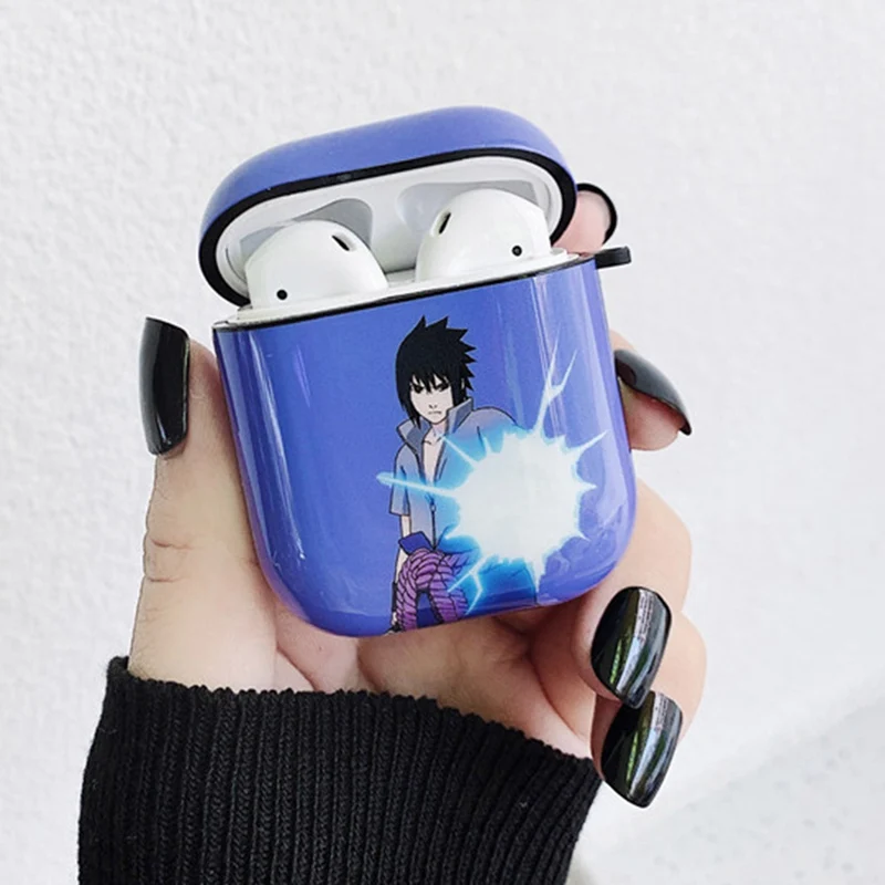 

Japanese Anime Naruto Headphone Case For Apple Airpods1/2 Kawaii Cartoon Wireless Bluetooth Earphone Case