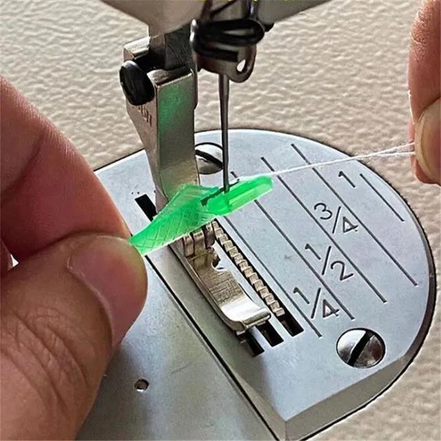 Lot De 10 Enfile-aiguilles Pour Machine à Coudre - Plastique Et Métal - Design Poisson - Facile à Utiliser