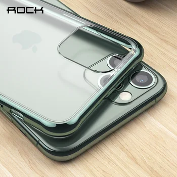 

ROCK Matte Phone Case For iPhone 11 Pro Max Transparent Cases For iPhone 6 6S 7 8 Plus X XS Max XR Clear Soft Cover Capa Fundas