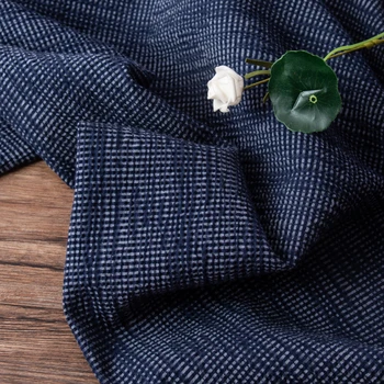 

High quality cotton Tencel fabric Elastic wrinkle texture tissu Designer brand custom clothing cheongsam Top Dress Gown material