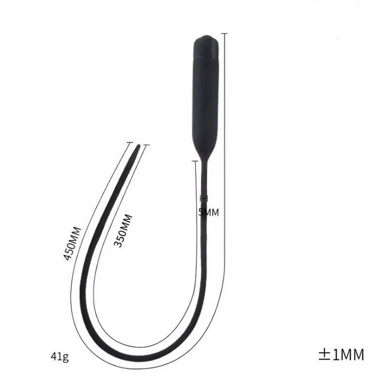 Urethral Vibrator Male Masturbator Sex Toys Silicone Vibrating Penis Plug Urethral Sounds Dilators Sex Products For Men