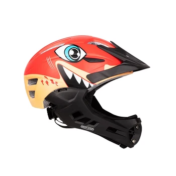 

1PC Cartoon Shark Bike Helmet Breathable Bicycle Riding Helmet Shock-absorbing Riding Protective Helmet EPS Bike Helmet