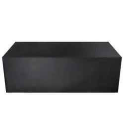 Durable Waterproof Outdoor Furniture Covers - All-Weather Protection in Black, Available in Multiple Sizes - 330x220x70cm (Black)