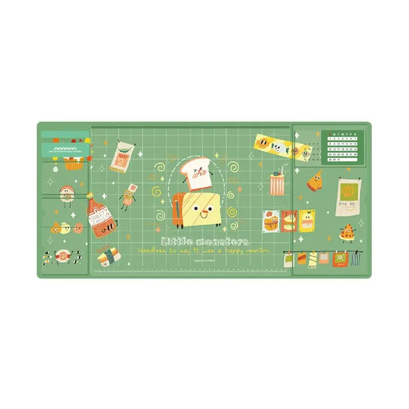 

Oversized Waterproof PU Cartoon Mousepad Writing Pad Office Gamer Computer Mat