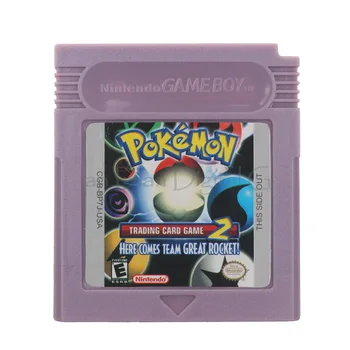 

For Nintendo GBC Video Game Cartridge Console Card Poke Series Trading Card 2 English Language Version