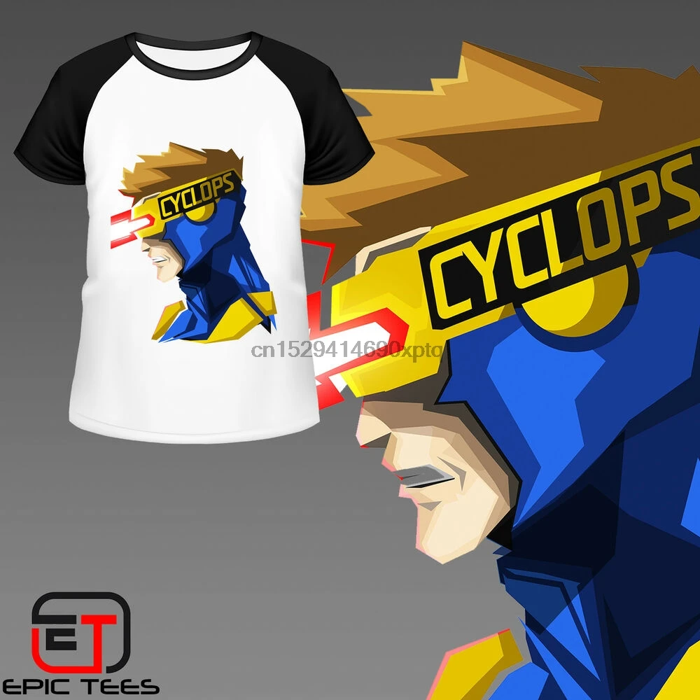 X мужские футболки Cyclops Детские комиксы |