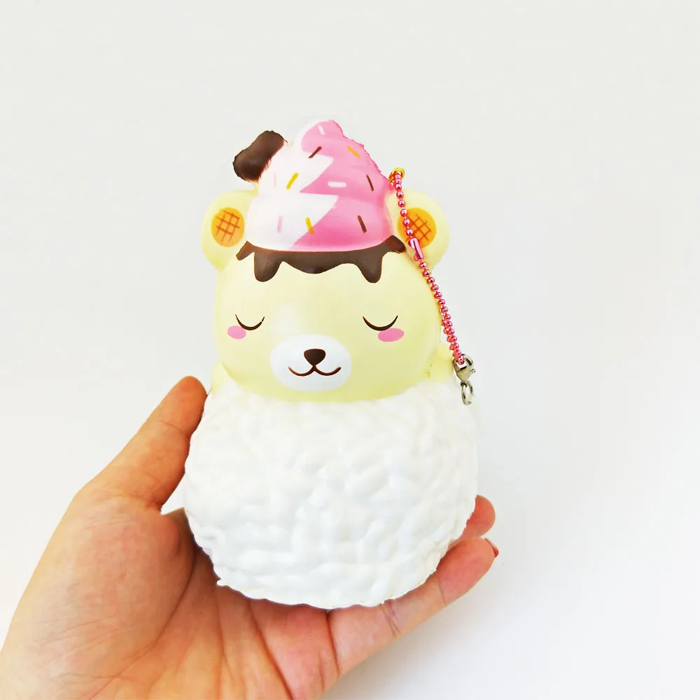 Creamiicandy Squishy doll sushi Scent Slow rebound Christmas Gift For Children Kid Simulated food Toy
