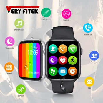 

IWO W26 SmartWatch 1.75inch Infinite Screen 44mm Watch 6 Series Smart Watch Bluetooth Call ECG Temperature Smart Watch PK IWO 12