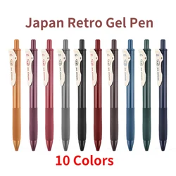 Stylo à encre Gel rétro Vintage, 10 couleurs, séchage rapide, 0.5mm, 1 pièce, DS 099, papeterie de dessin, pour l'école et le bureau 