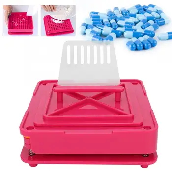 

Breakfast Cooker 100 Holes Capsule Filler Plate Manual Capsule Powder Filling Machine Board Tool for Size 0# Manual encapsulator