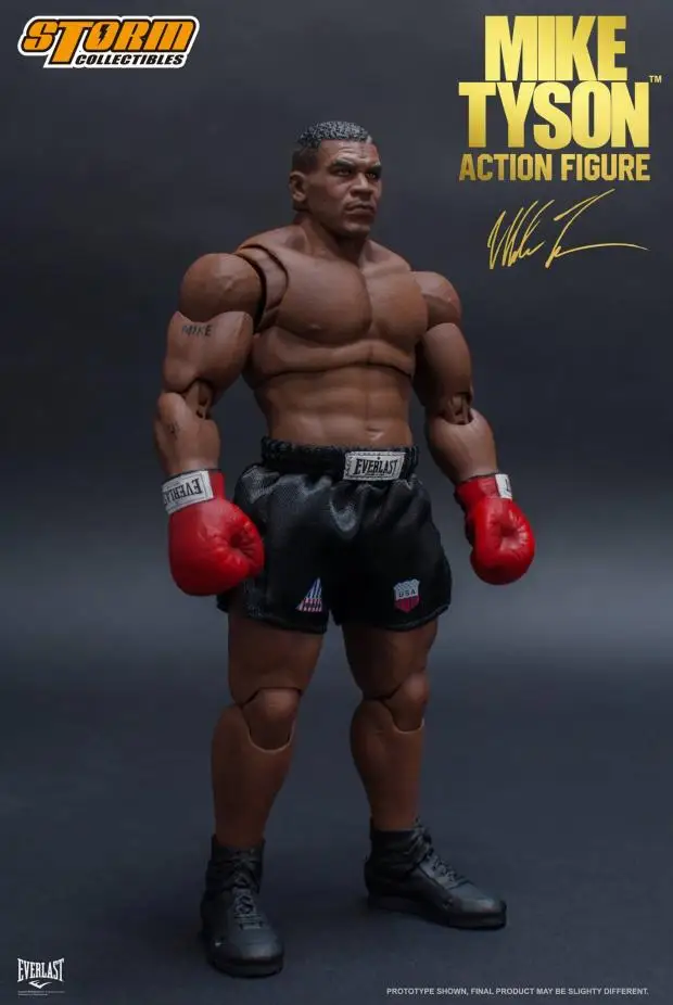 Игрушки от Storm 1/12 Box MIKE TYSON Коллекционная фигурка для фанатов праздничный подарок