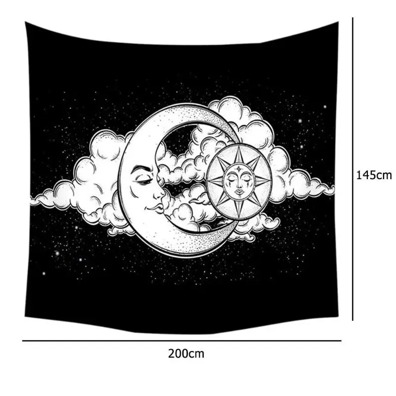 Mandala36 L Индийская МАНДАЛА ГОБЕЛЕН, полиэстер, настенный ковер для пикника, пляжный орнамент, украшение для дома, предметы первой необходимости - Цвет: Mandala36 L