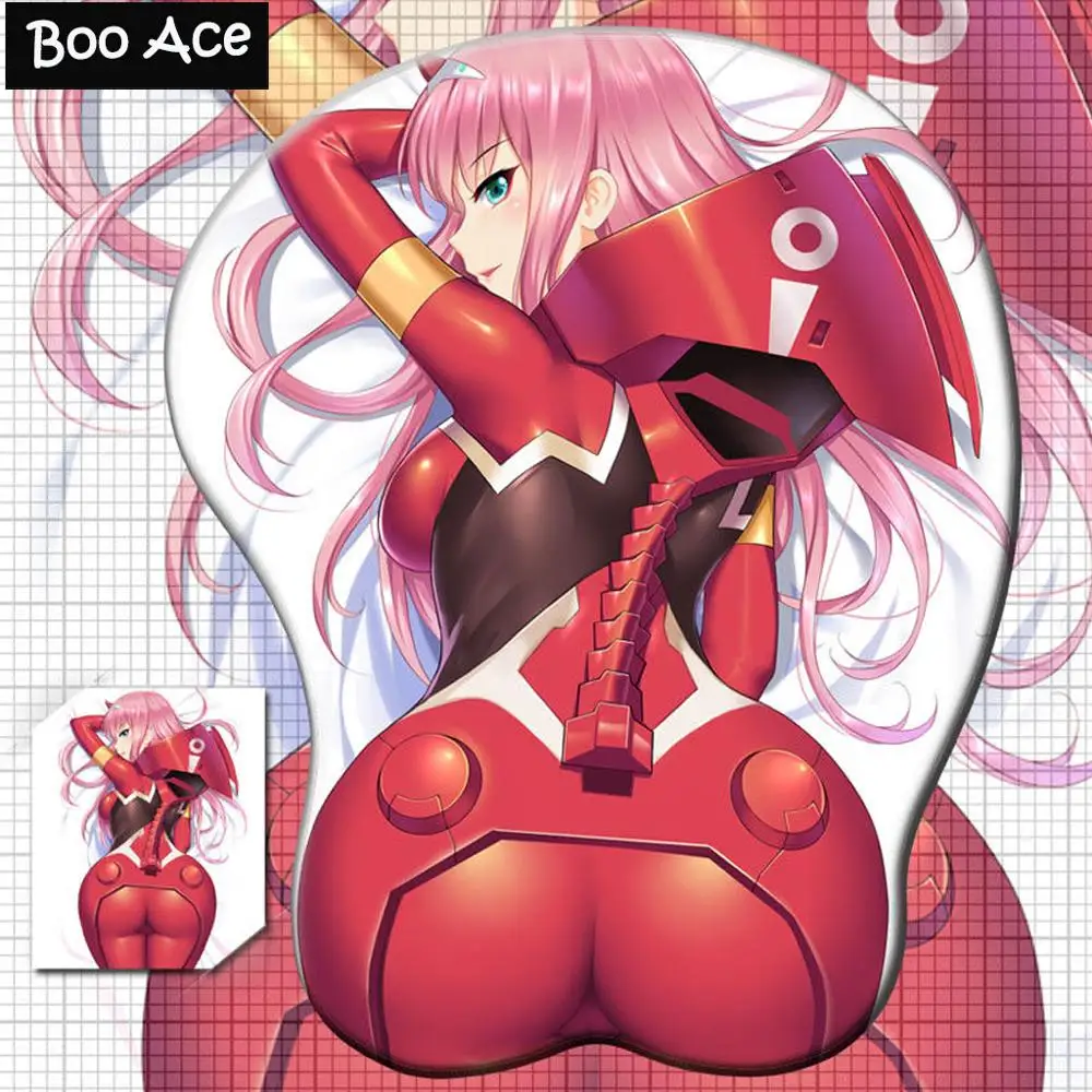 

Darling in the Franxx Zero Two 3D Mouse pad with soft wrist rest