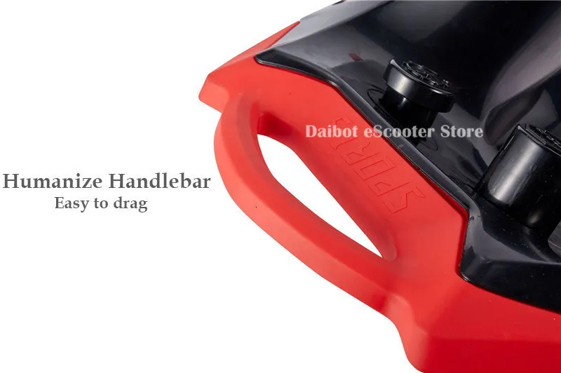 Daibot Hoverboard Skateboard 3 Wheels Self balancing Scooters 9 Inch 120W Drift Electric Tricycle Scooter With Handlebar (40)