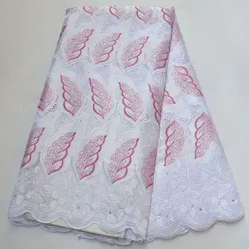 

100% Soft Cotton Voile Lace Swiss Lace Fabric High Quality Swiss Voile Laces Fabric in Switzerland For Wedding Dress XNB03