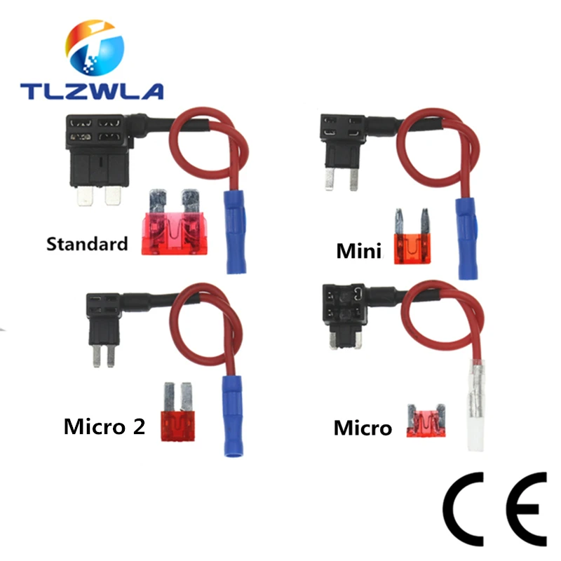 50 ATC Car Automotive Fuse Taps to Add on an Electronic Device Adapter Plug 50 ATC Car Automotive Fuse Taps to Add on an Electronic Device Adapter Plug